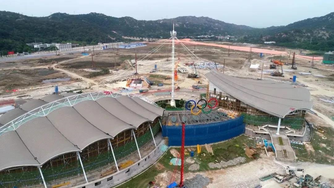场馆建设施工现场